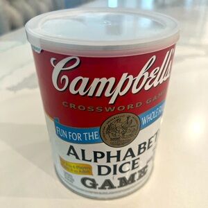 TDC Games Campbell’s Alphabet Dice Game